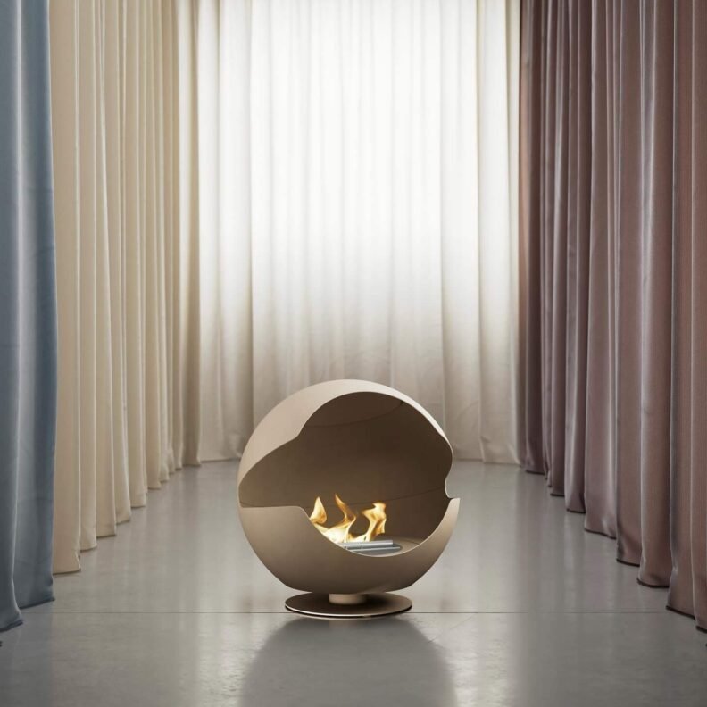 Vauni Cupola Almond en version basse posée au sol