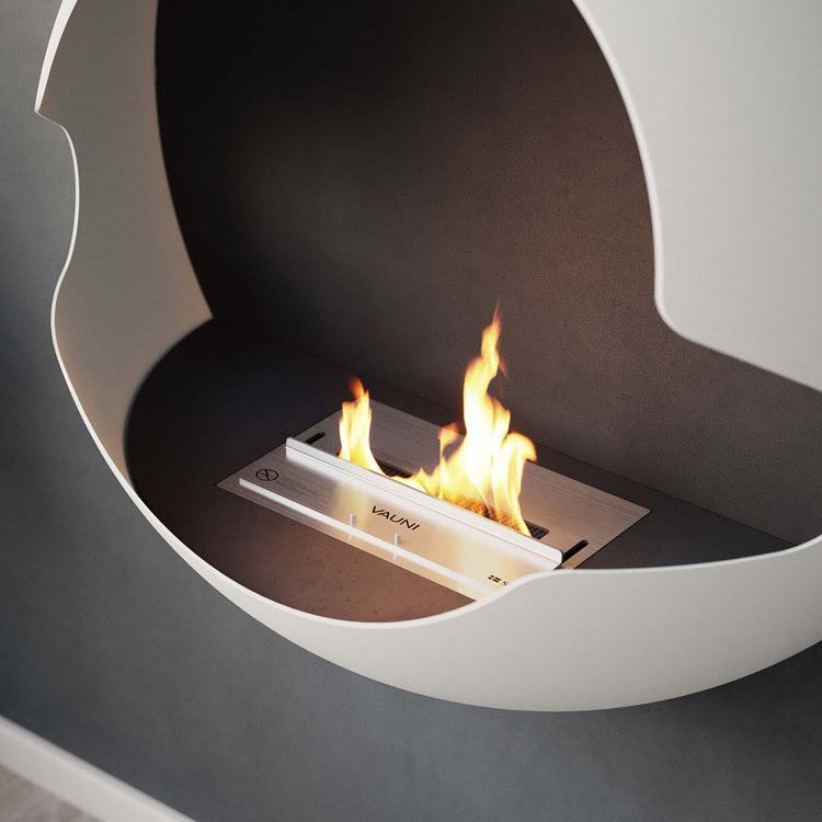 Zoom sur le brûleur de Vauni Cupola