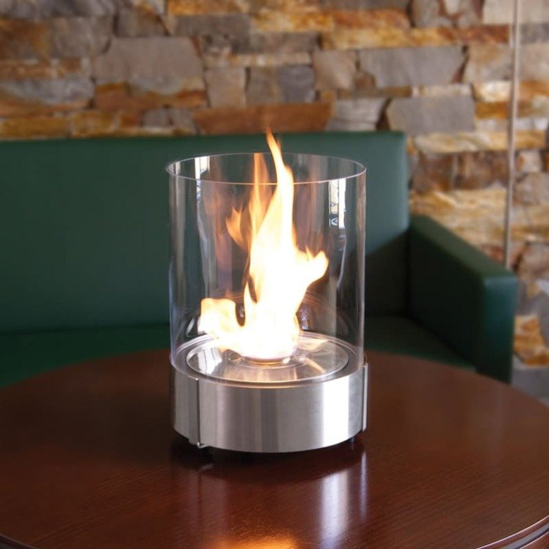 cheminée bio-ethanol Planika simple commerce