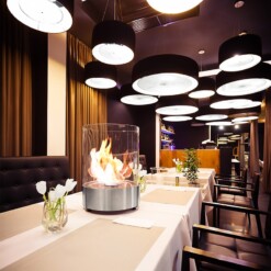 cheminée bio-ethanol Planika simple commerce