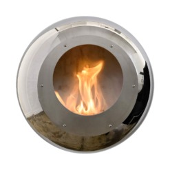 Cocoon Fires en acier inoxydable