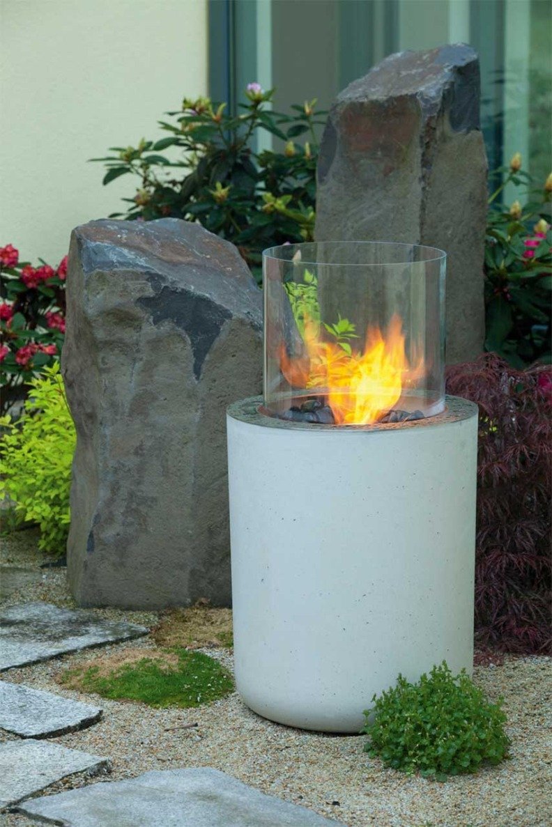 Cheminée extérieure Jar Commerce