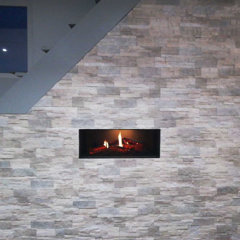 Cheminée électrique Opti-V encastrée