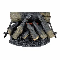 Insert de cheminée électrique Silverton Dimplex vu du dessus