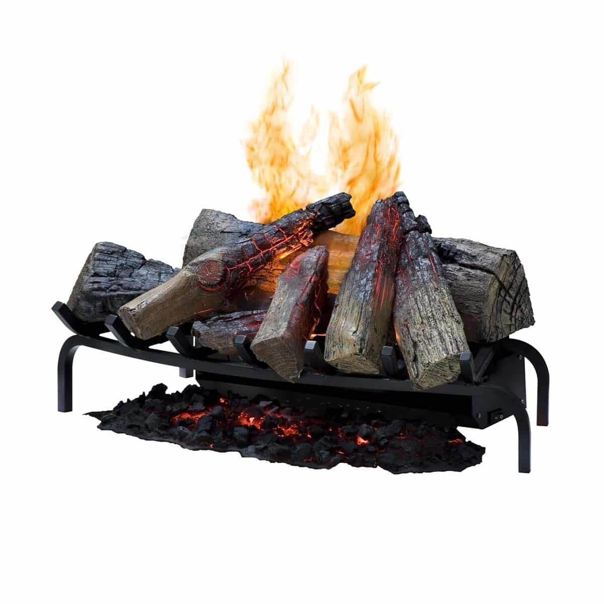 Insert électrique de cheminée Silverton Opti-myst - Vue inclinée à droite