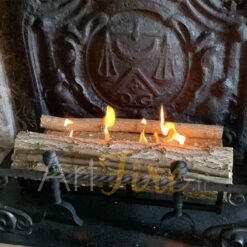 Colisée dans sa version 75 cm dans l'âtre d'une cheminée