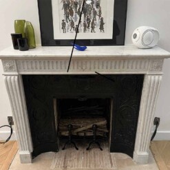 Cheminée électrique Colisée installée chez un client