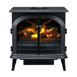 Poêle électrique Dimplex Stockbridge 2.0 et sa flamme à vapeur d'eau