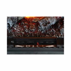 Gros plan sur les commandes frontales du Poêle électrique Stockbridge 2.0 de Dimplex