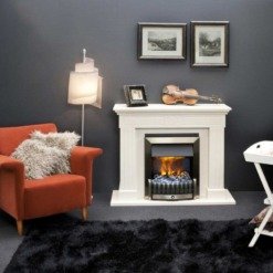 Cheminée électrique Danville dans une déco cosy