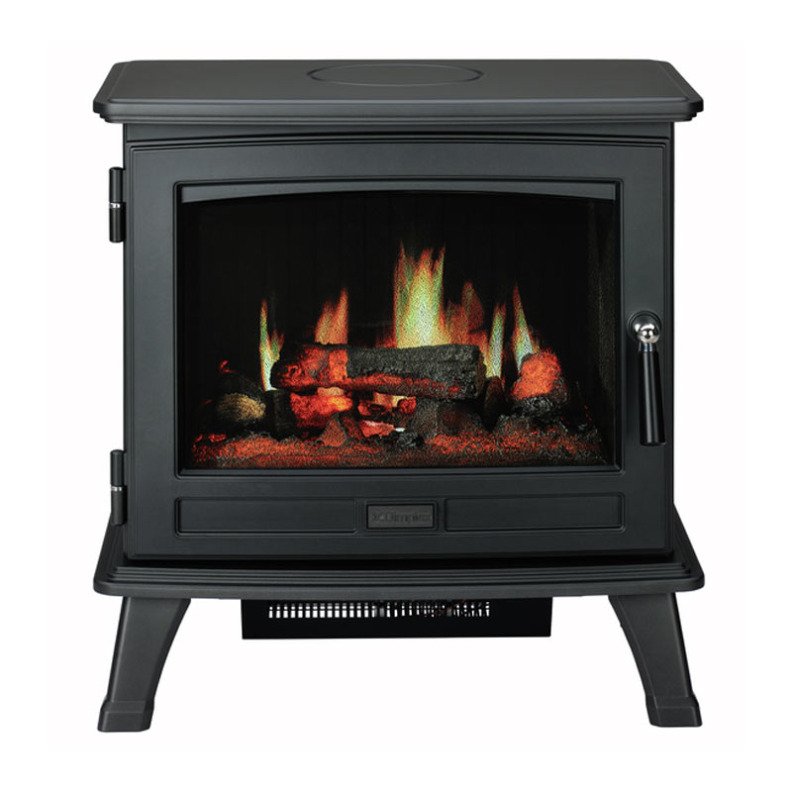 Dimplex Sunningdale vu de face avec ses flammes