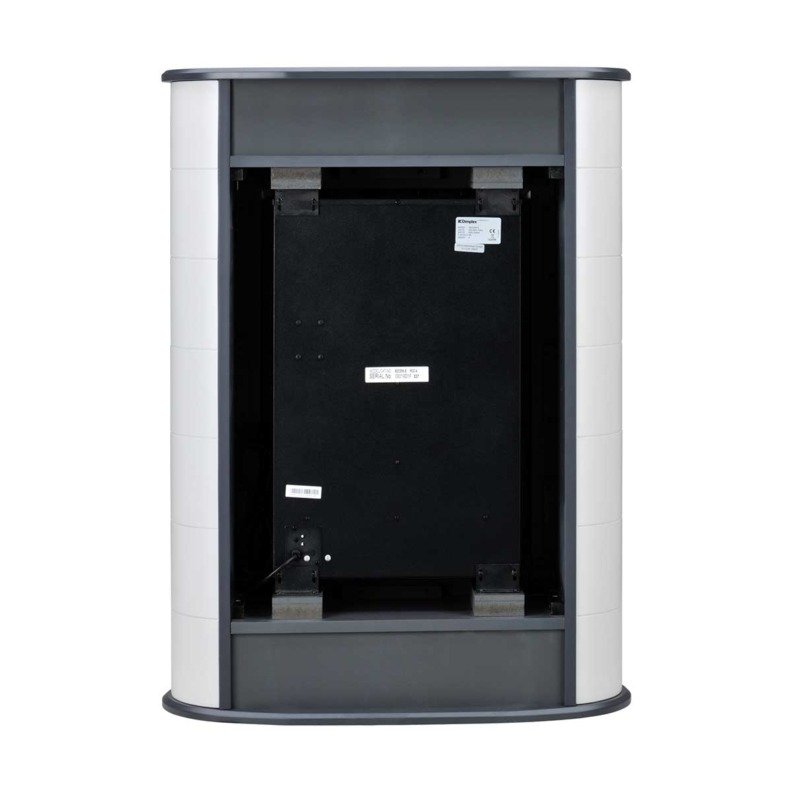 Poêle electrique Dimplex Scandic - Vue de derrière