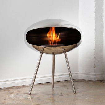 cheminée bio-éthanol Cocoon terra