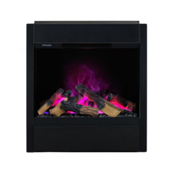 Dimplex Albany RGB avec flammes roses