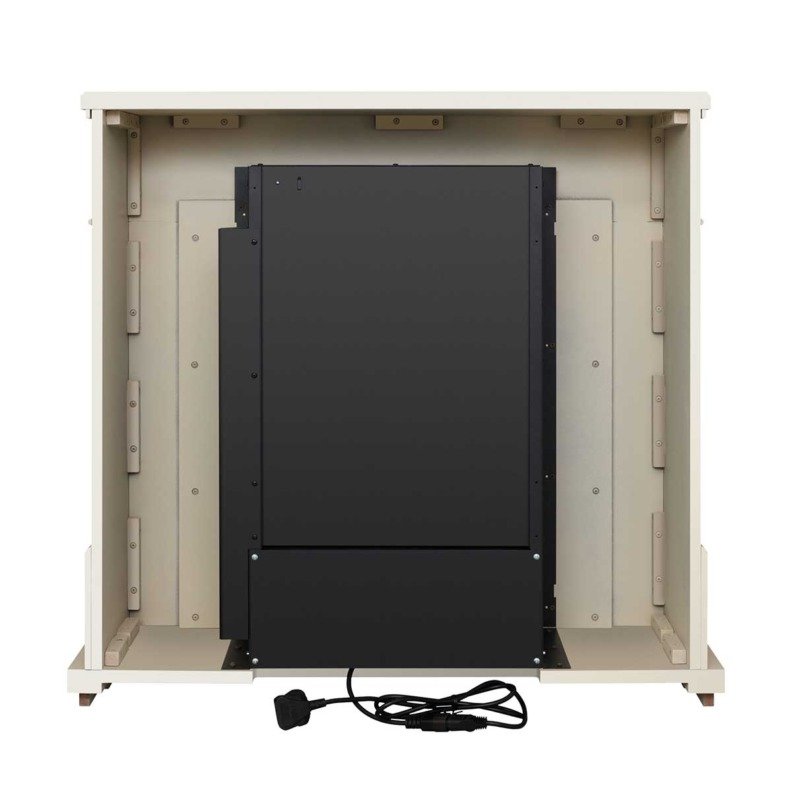 Derrière de la cheminée électrique Moorefield