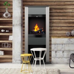 Dimplex cheminée électrique Cubic Optimyst en situation