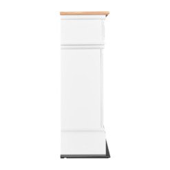 Cheminée électrique Dimplex Faber Haydn vue de profil