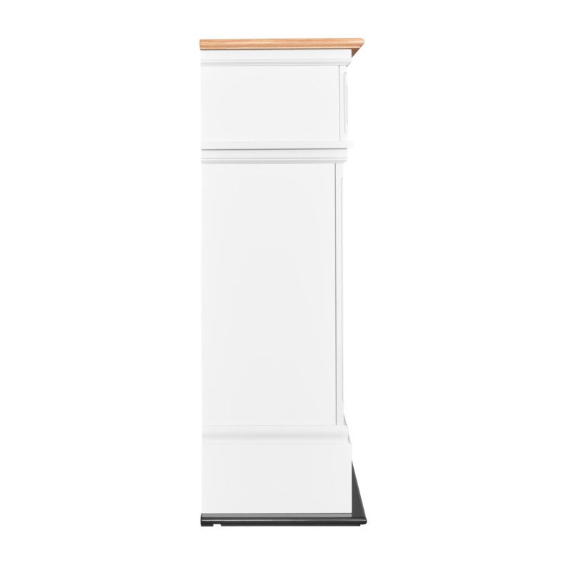 Cheminée électrique Dimplex Faber Haydn vue de profil