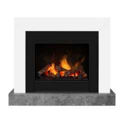 Cheminée électrique Dimplex Faber Ravel - vision de la flamme électrique