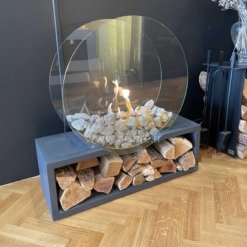 Cheminée éthanol design Alfra Julius