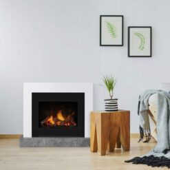 Cheminée électrique à vapeur d'eau Dimplex Ravel dans un décor intérieur