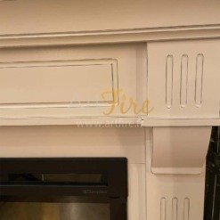 Détails de la cheminée Beethoven