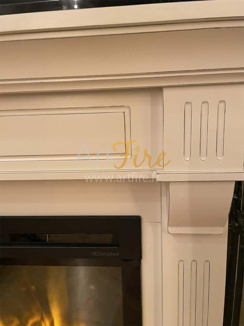 Détails de la cheminée Beethoven