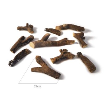 accesoire cheminée bio-ethanol buches ceramique 10 pieces