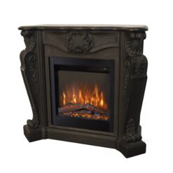 Cheminée Louis Noire insert Levico 70