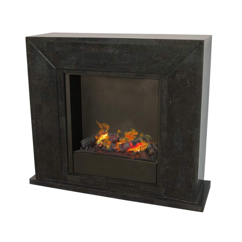 Xaralyn Nero - Pierre naturelle noire polie + insert Cassette 600