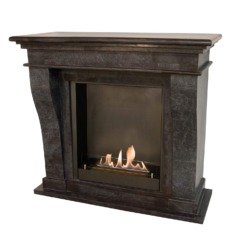 Kreta pierre noire non polie insert bioéthanol