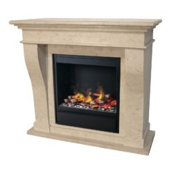 Xaralyn Kreta - Pierre naturelle polie couleur crème + Albany