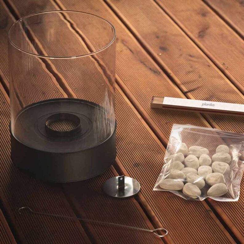 Contenu de Planika Chantico Fireglass