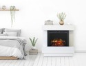 Cheminée électrique Avalone chambre
