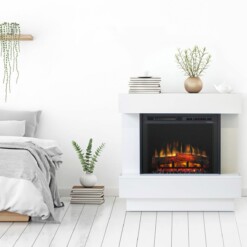 Cheminée électrique Avalone chambre