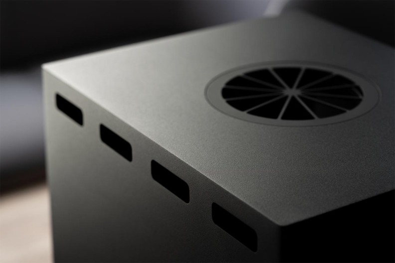 Zoom sur la hotte du poêle au bioéthanol Scandi de Planika