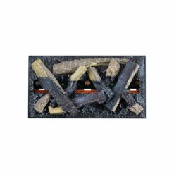 Dimplex Cassette 400 Bûches vu de haut