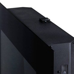 cheminée électrique murale Toluca de luxe