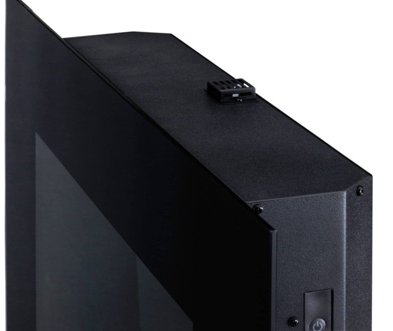 cheminée électrique murale Toluca de luxe