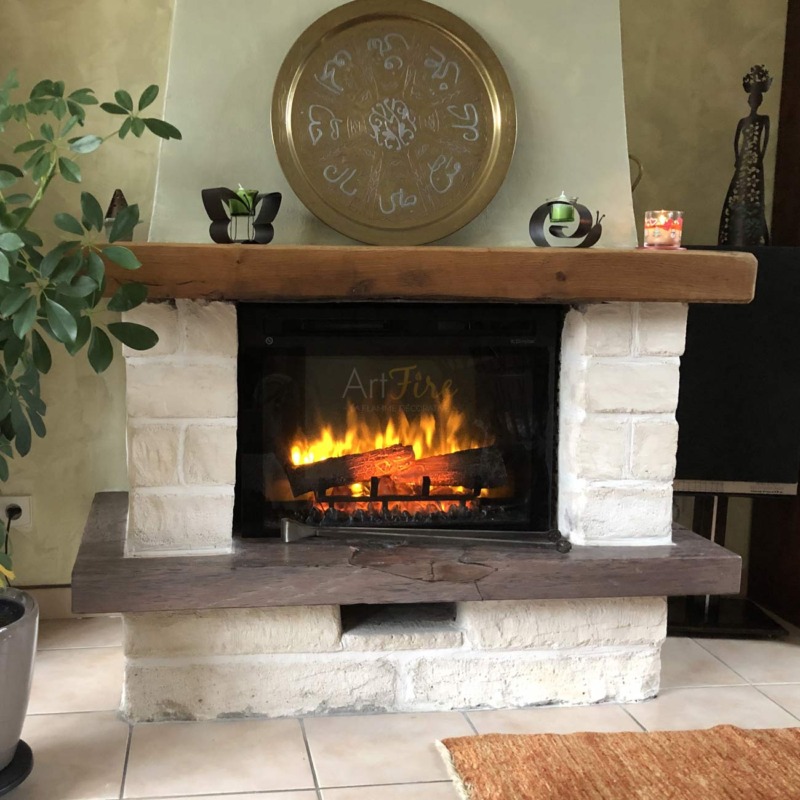 Exemple d’installation pour le Dimplex XHD Firebox