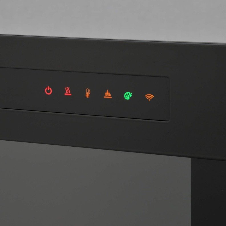 Commandes frontales du Dimplex Spark