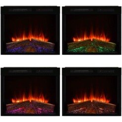 Couleurs de flammes et d'ambiance du Dimplex Spark