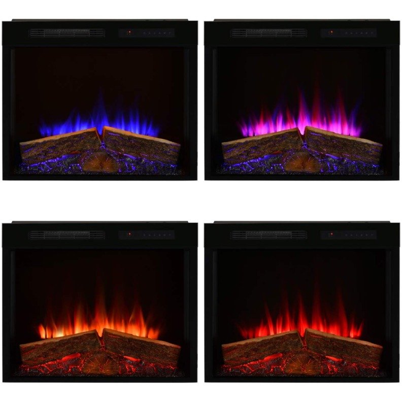 Couleurs de flammes et d'ambiance du Dimplex Spark