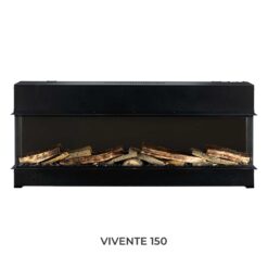Dimplex Vivente Plus 150 de face et sans les flammes