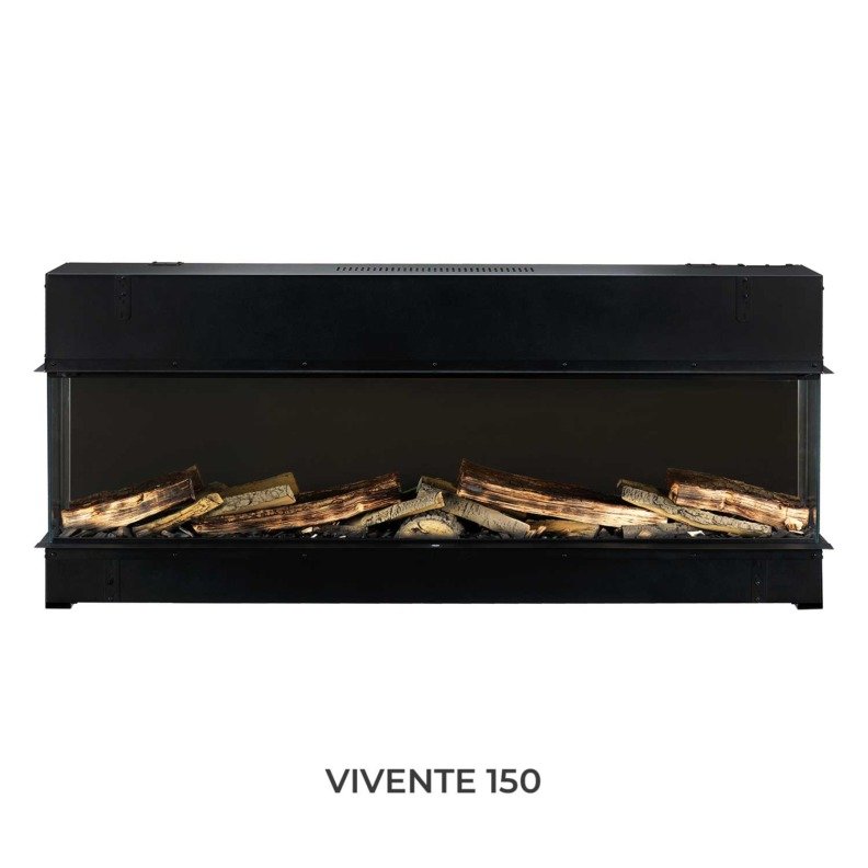 Dimplex Vivente Plus 150 de face et sans les flammes