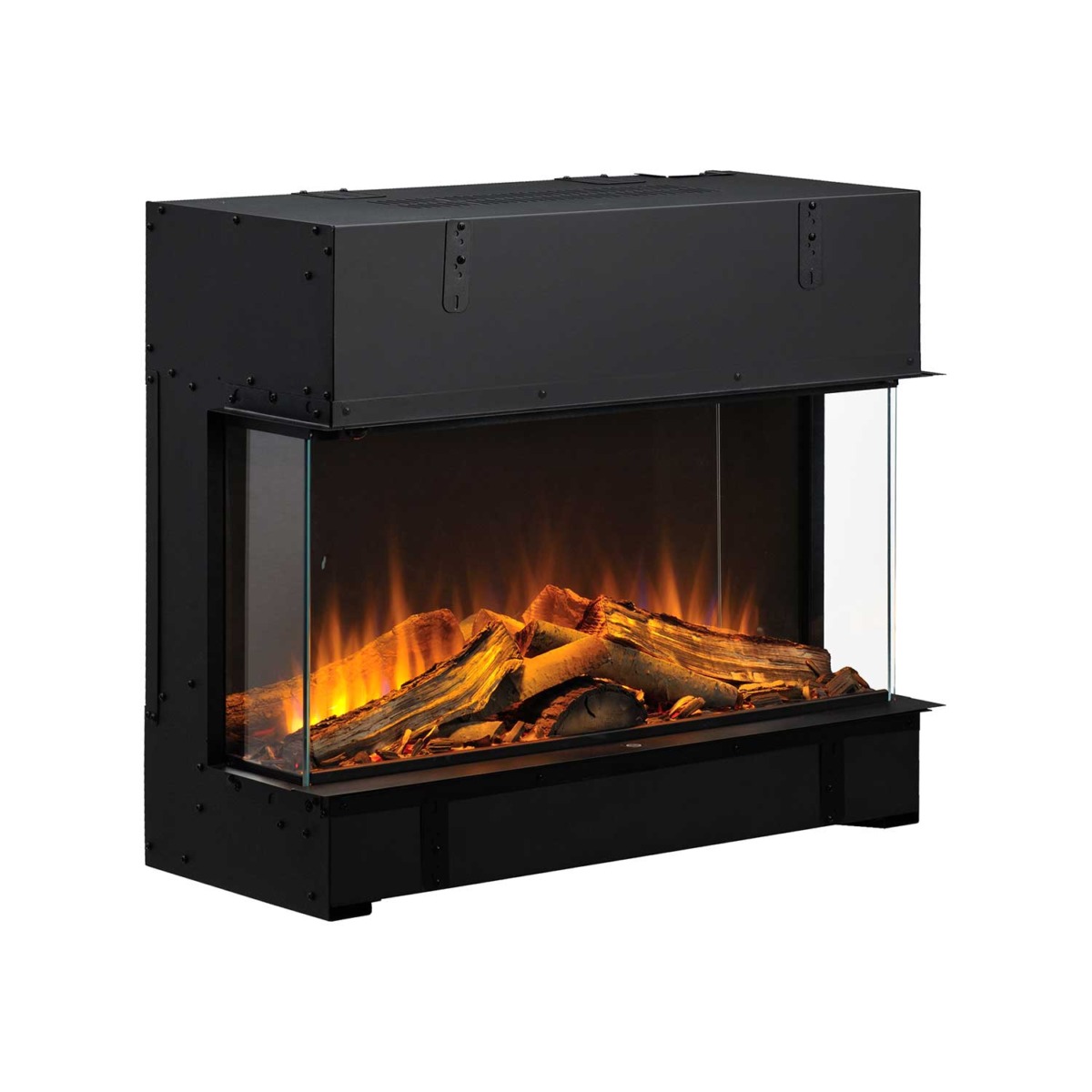 Dimplex Vivente Plus 75 configuré en 3 faces