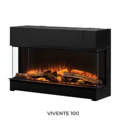Dimplex Vivente Plus 100 configuré en 3 faces