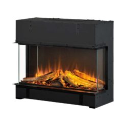 Dimplex Vivente Plus 75 configuré en 3 faces