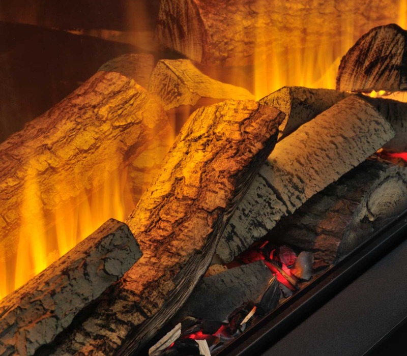 Effet de flammes du Dimplex Vivente Plus