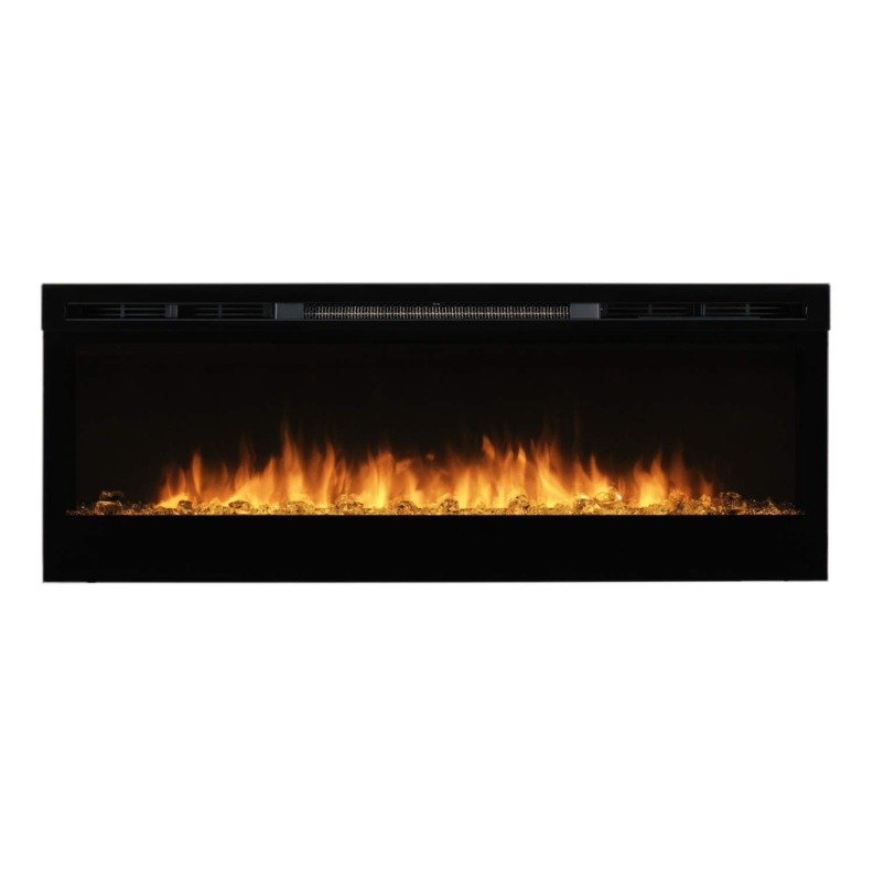 Vue frontale de la cheminée insert électrique Prism Dimplex